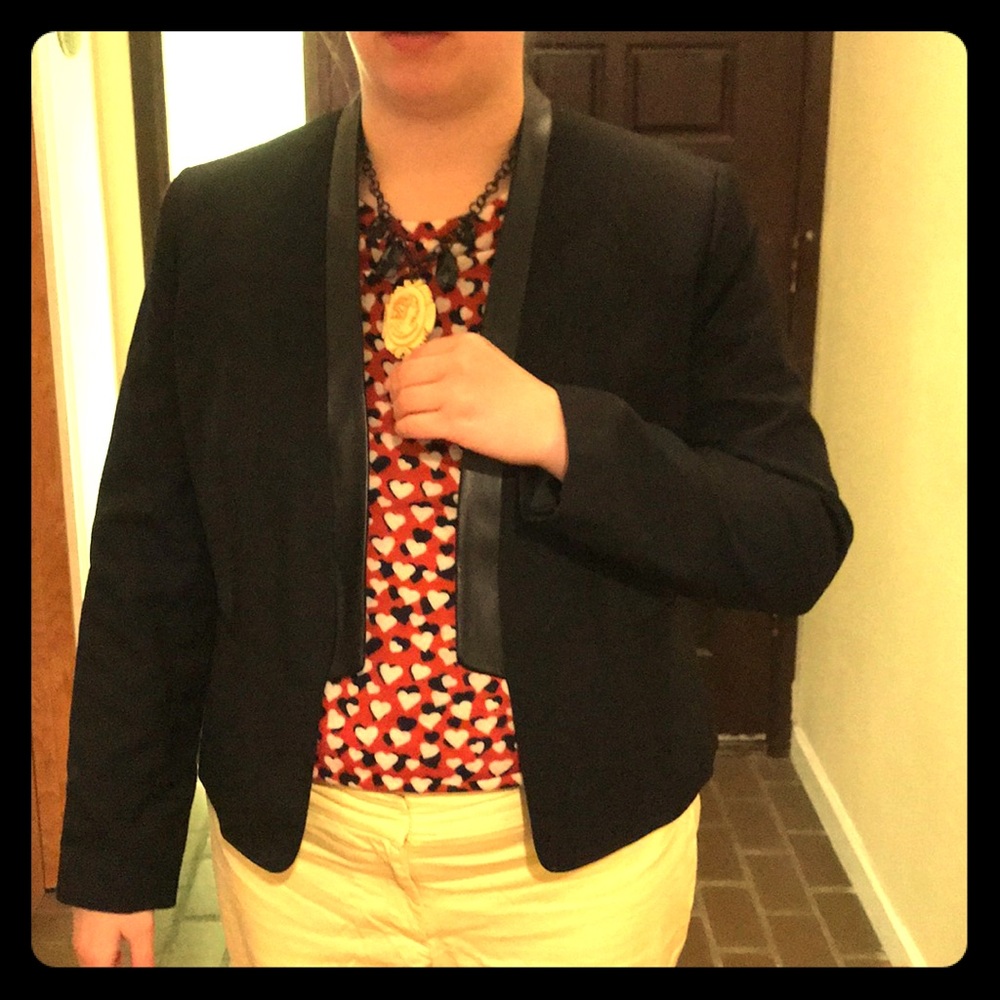 Women’s Black Tuxedo Jacket